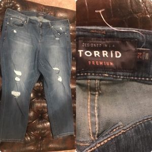 Torrid premium skinny jeans